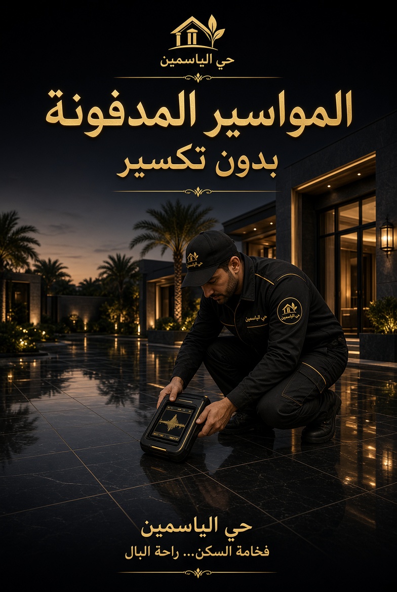شركة كشف تسربات المياه بالرياض حي الياسمين